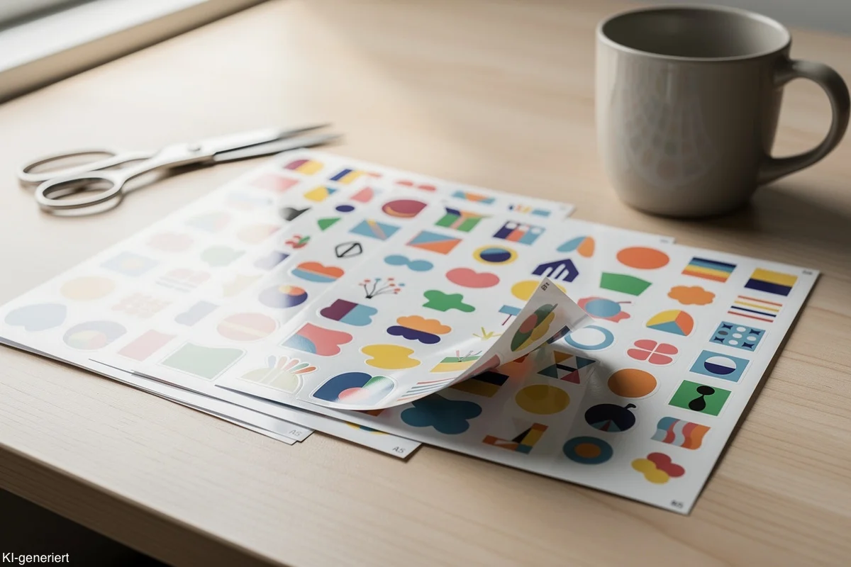 Stickerbögen DIN A5 – Sticker
